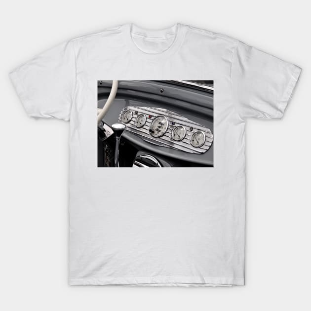 Classic Car Interior T-Shirt by Beate Gube